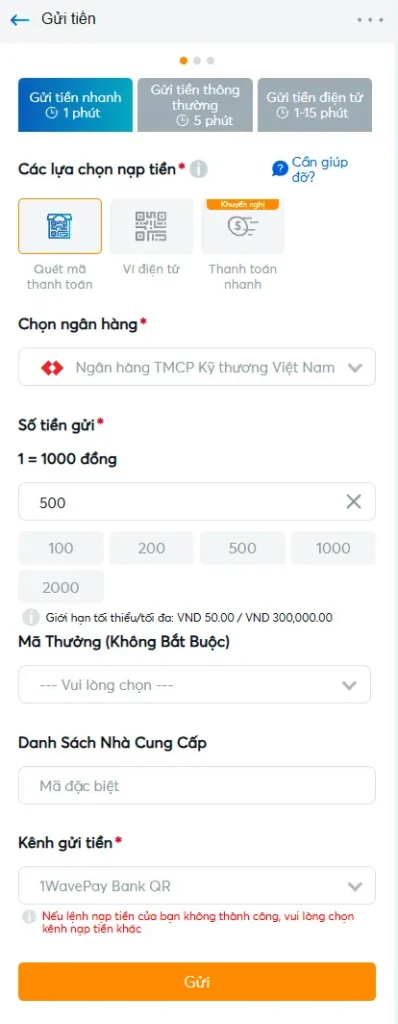Thong Tin Gui Tien BK8